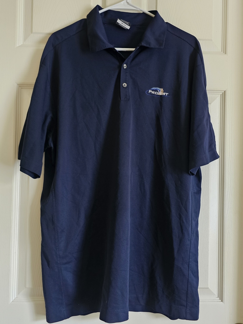 Nike Golf Dri-FIT Men's Navy Blue Polo Shirt Size XL | Provest Logo